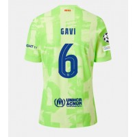 Camiseta Barcelona Paez Gavi #6 Tercera Equipación 2024-25 manga corta